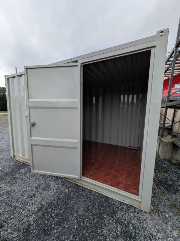 11'10" x 8' x 7' New Shipping Container w/ Man Door & Window - Image 2