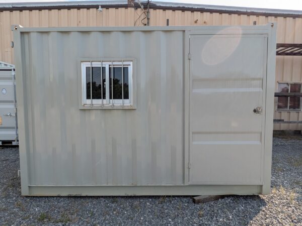 11'10" x 8' x 7' New Shipping Container w/ Man Door & Window